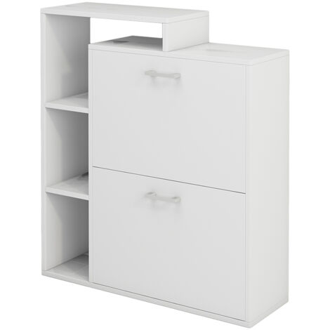 Oskar Store Benne à chaussures Tobias, Blanc, 80 x 90 cm | Leroy Merlin Oskar Store Benne à chaussures Tobias, Blanc, 80 x 90 cm | Leroy Merlin
