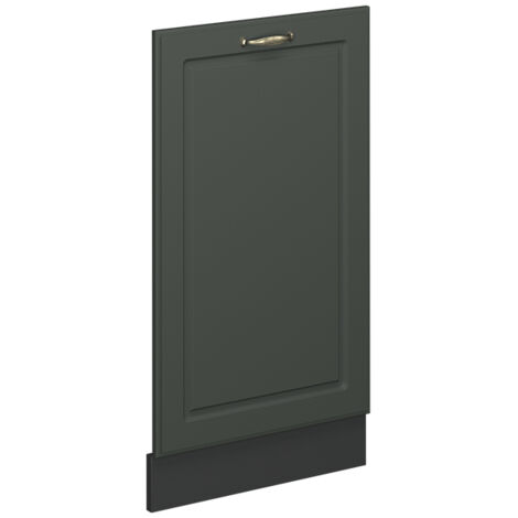 Panel frontal del lavavajillas Fame-Line, Verde dorado Casa de campo, 45 cm sin encimera, Vicco