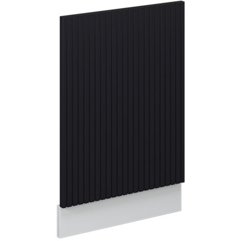 Panel frontal Fame-Line, Rayas negras, 45 cm sin encimera, Vicco