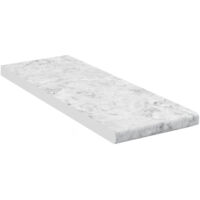 Encimera de cocina R-Line, Blanco/mármol, 20 cm, Vicco
