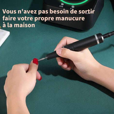 Ponceuse pour Ongles,Lime a Ongle Electrique Professionnel Ongles