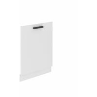 BELINI Frontblende für Geschirrspüler 60 cm Küche Frontplatte für Spülmaschine mit Griff mit Sockelleiste 60 x 71,5 x 1,6 cm Weiß matt