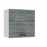 Belini Hängeschrank Küche, Küchenschränke SG. Breite 60 cm. Oberschrank mit 1 Tür, Küchenhängeschränke, Wandschrank Hängend, Glamour Wood