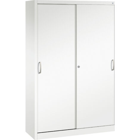 C+P, Armoire à portes coulissantes ACURADO, 4 tablettes, h x l (1/2)
