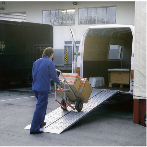FRANKEL kaiserkraft, Rail de chargement en aluminium, surface