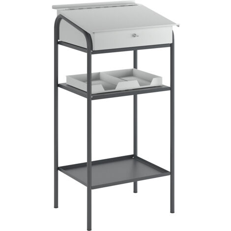 eurokraft pro, Pupitre d'atelier, avec 2 tablettes, h x l x p (1/5)