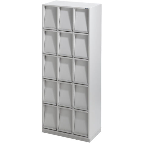 eurokraft pro, Armoire à abattants, avec 15 abattants, h x l x (1/4)