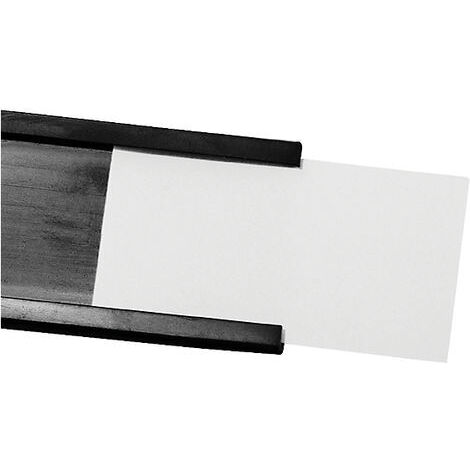 magnetoplan, Porte-étiquette profilé en C, magnétique, largeur (1/5)