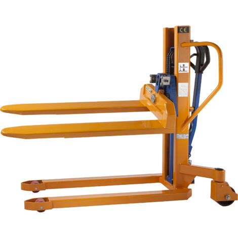 Gerbeur à fourches - fourches inclinables - force 800 kg (1/2)