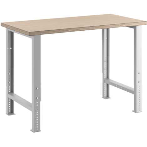 LISTA, Établi modulaire, hauteur 740 - 1090 mm, sans caisson, (1/5)