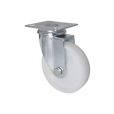Roulettes Pivotantes Wagner Pour Chaise De Bureau - 60mm, Frein Intermittent, Charge 50kg, Montage 11x20mm