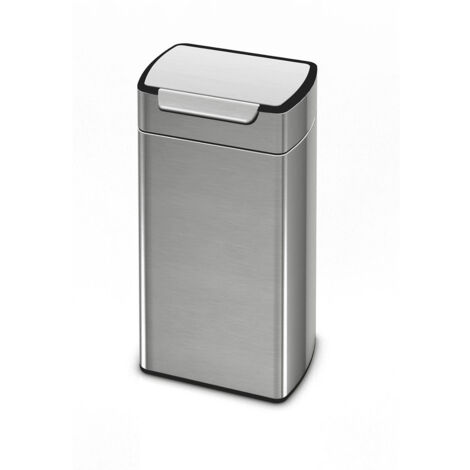 simplehuman, Collecteur de déchets tactile, inox mat, capacité (1/10)