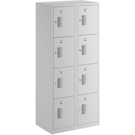eurokraft basic, Vestiaire multicases quatre niveaux Amsterdam,