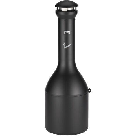 Rubbermaid, Cendrier sur pied en acier galvanisé, capacité 15,5 (1/2)