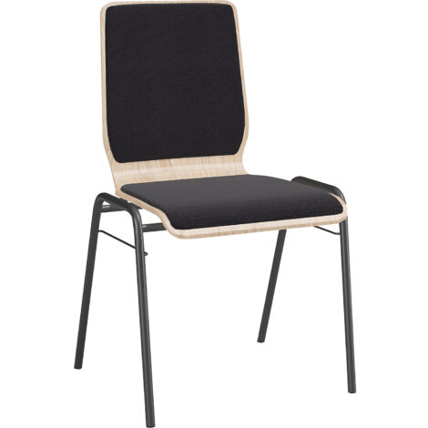 FRANKEL kaiserkraft, Chaise à coque en bois NUKI, rembourrée, (1/2)