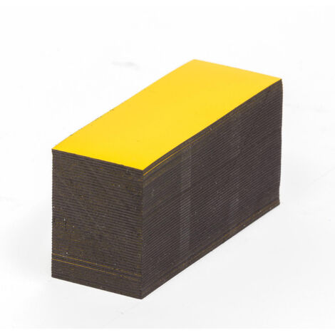 FRANKEL kaiserkraft, Etiquettes magnétiques, coloris jaune, h (1/5)