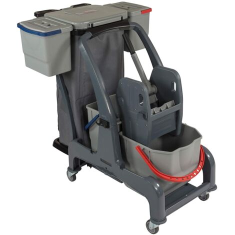 FRANKEL kaiserkraft, Chariot d'entretien CombiX XL, 1 seau de (1/5)