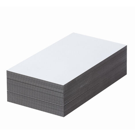 FRANKEL kaiserkraft, Etiquettes magnétiques, blancs, h x l 100 (1/5)