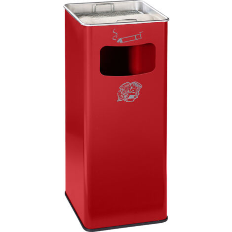 VAR, Combiné cendrier-poubelle, capacité 53 l, l x h x p 330 x (1/3)