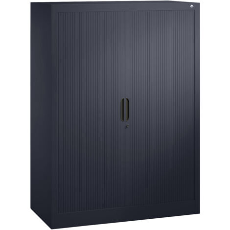 C+P, Armoire à rideaux à lames verticales, h x l x p 1345 x (1/2)