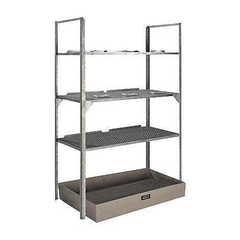 CEMO  983695  CEMO  Rayonnage pour fûts et bidons  avec cuve (1/2)