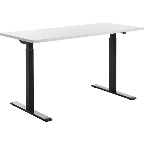 Topstar, Bureau assis-debout électrique, droit, l x p 1400 x (1/4)