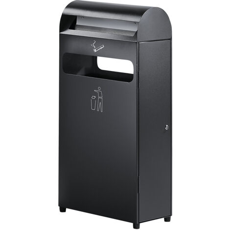Probbax, Combiné cendrier-poubelle, capacité 48 l, l x h x p (1/4)