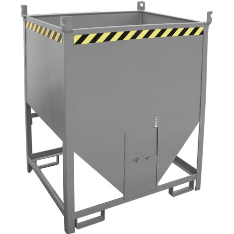 eurokraft pro, Conteneur-silo, capacité 1 m³, avec trappe (1/2)