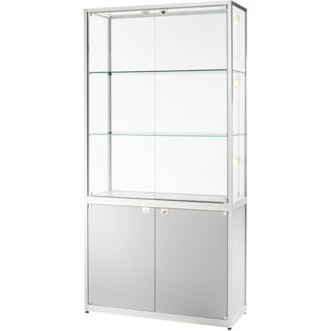 FRANKEL kaiserkraft, Vitrine à compartiments, 2 portes (1/2)