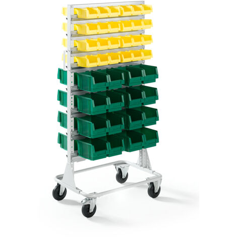 FRANKEL kaiserkraft, Rayonnage mobile hauteur 1588 mm, (1/5)