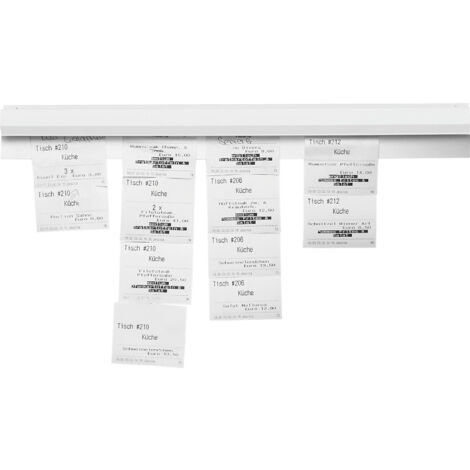 magnetoplan, Barre de serrage Catch-Ball, plastique blanc, lot