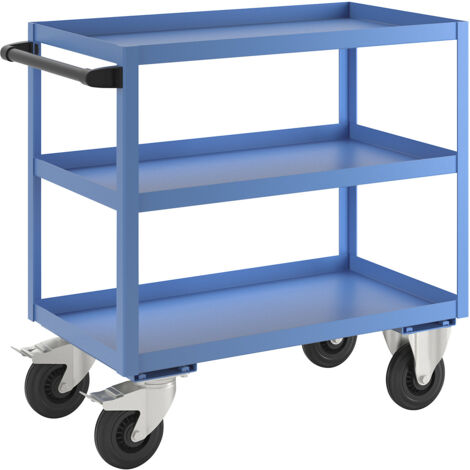 eurokraft pro, Chariot de montage, 3 tablettes, force 350 kg, (1/5)