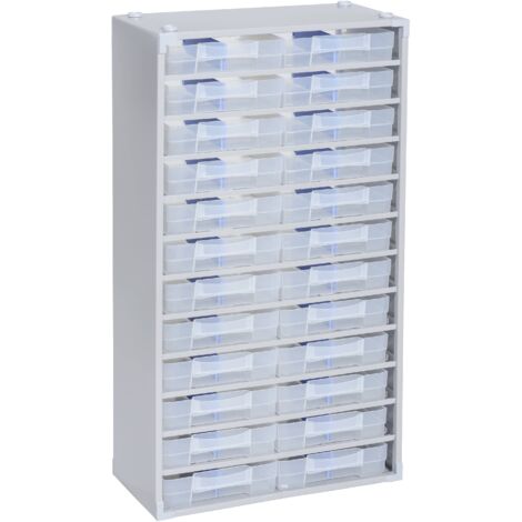 eurokraft pro 544137 Bloc-tiroirs métallique pour petites (1/5)