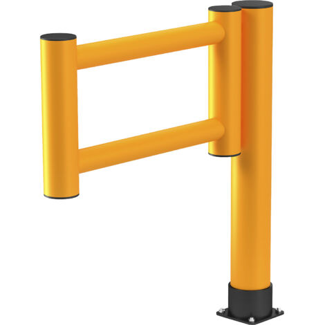 Ampere 737568 Swing Gate h x l 1,1 x 1 m jaune trafic (1/5)
