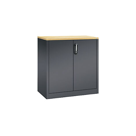 C+P  489146  Armoire basse ACURADO  2 hauteurs de classeurs 