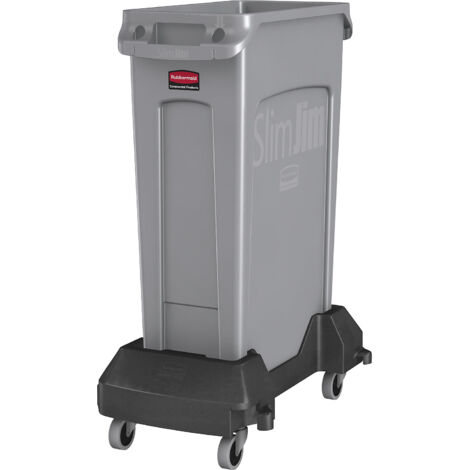 Rubbermaid, Kit poubelle SLIM JIM®, 60 l, avec chariot en (1/2)