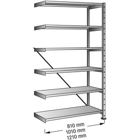 FRANKEL kaiserkraft, Rayonnage emboîtable CLEANA, rayonnage (1/2)