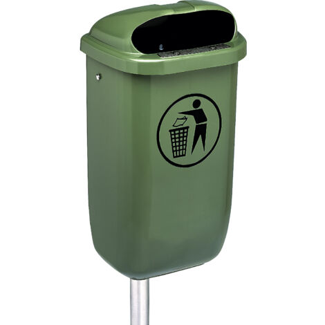 FRANKEL kaiserkraft, Poubelle en plastique, capacité 50 l, (1/2)