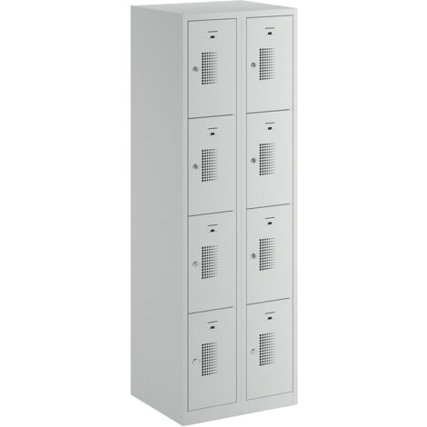 eurokraft basic, Vestiaire multicases quatre niveaux Amsterdam,