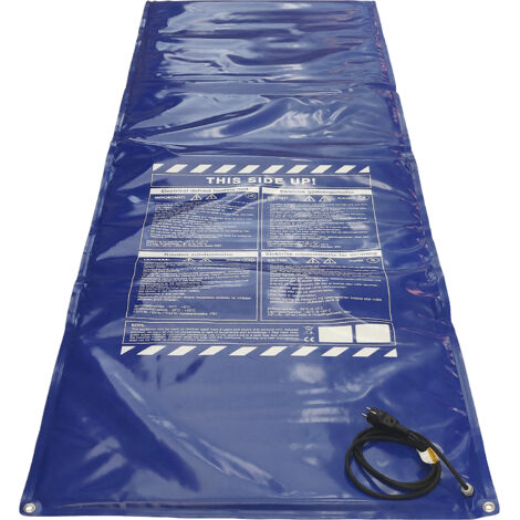 FRANKEL kaiserkraft, Tapis de chauffe, 1050 W, IP67, L x l (1/2)