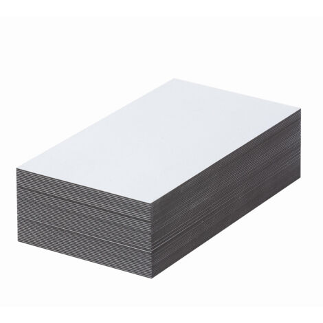 FRANKEL kaiserkraft, Etiquettes magnétiques, blancs, h x l 80