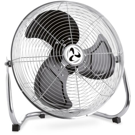 Ventilateur de sol CasaFan 304008 Speed 40-G CH noir mat / chrome / 1 305 tr/min / 5 685 m3/h / isolation en caoutchouc (1/4)