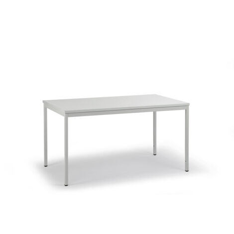eurokraft basic, Bureau d'atelier gris clair, modèle de base, (1/5)
