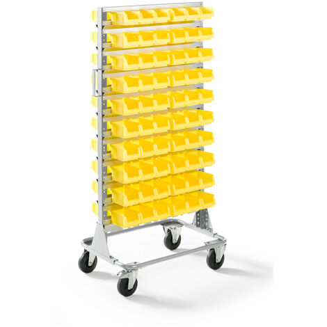 FRANKEL kaiserkraft, Rayonnage mobile hauteur 1588 mm, (1/5)