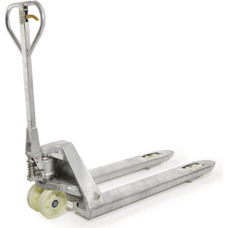 Transpalette, galvanisé à chaud, longueur fourches 1150 mm force 2500 kg (1/5)