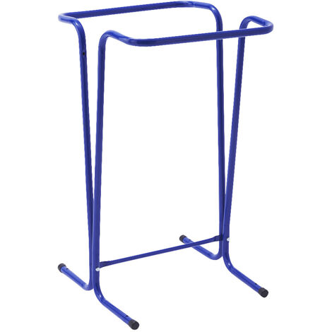 Mottez, Support sac-poubelle fixe, capacité max 110 l, bleu
