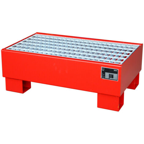 BAUER, Cuve de rétention en acier, L x l x h 800 x 500 x 290 mm (1/2)