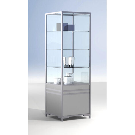 FRANKEL kaiserkraft, Vitrine colonne modulaire LINK, vitré aux (1/3)