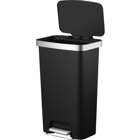 EKO | Cestino a pedale Recycler | acciaio | 60 l | 2 contenitori | acciaio inox | Leroy Merlin