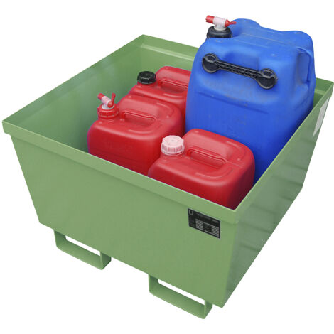 eurokraft pro, Bac de récupération type AO AO-1 laqué vert